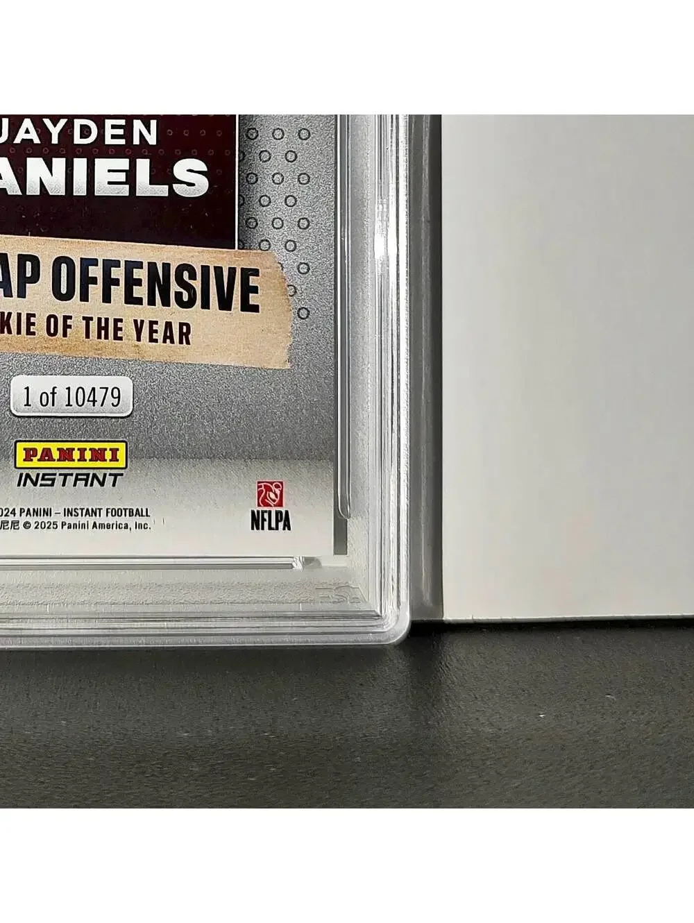 Jayden Daniels 2024 Panini NFL AP Offensive Rookie of the Year Commanders PSA 10